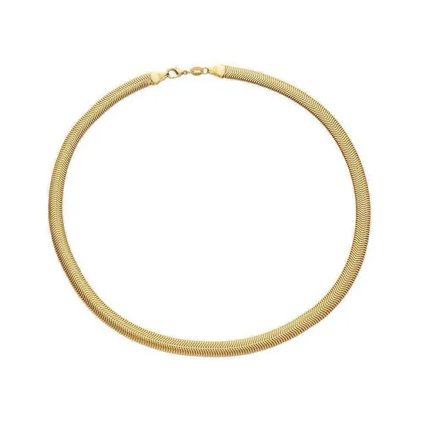 Colar Dourado Lacraia